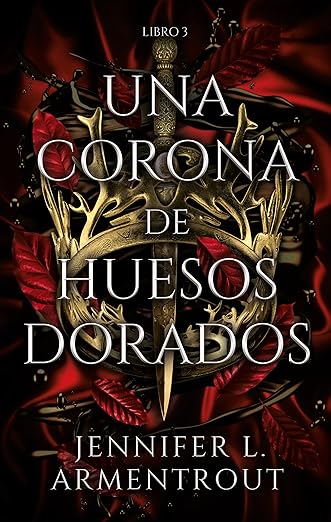 Una corona de huesos dorados